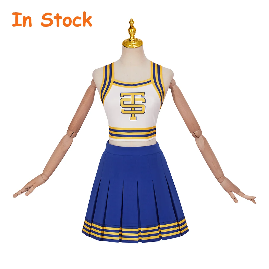 In Stock Famous Singer Cosplay  Girl Women Cheering Team Costume Uniform  Sports Suit Two Piece Set Women Halloween Costume