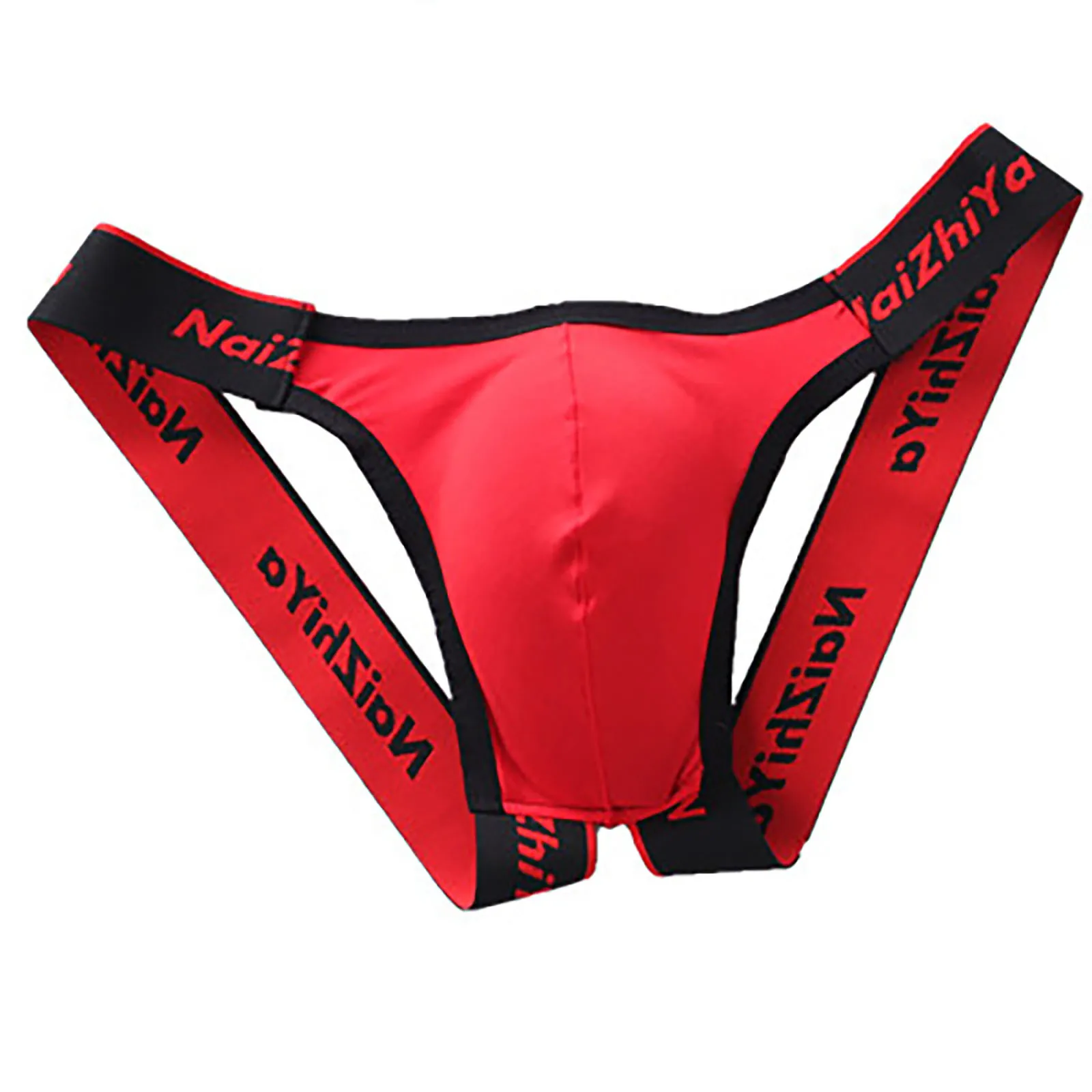 Men Sexy Gay Thongs Polyester Cueca Hombre Jockstrap Men Erotic Open Back Underwear Mens Erotic Low Waist Thong T Shape G String