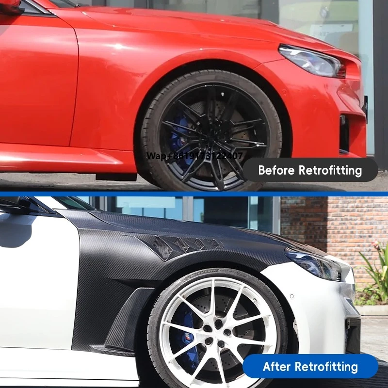 

Новые карбоновые крылья для тюнинга автомобиля, подходят для M2 G42/G87 2022-2025, стиль N