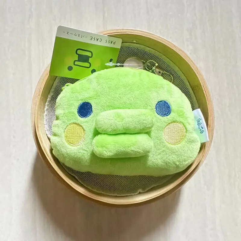 Kawaii Tamagotchi Kuchipatchi juguetes de peluche monedero cartera llavero periférico tirar cuerda retráctil mochila colgante regalo