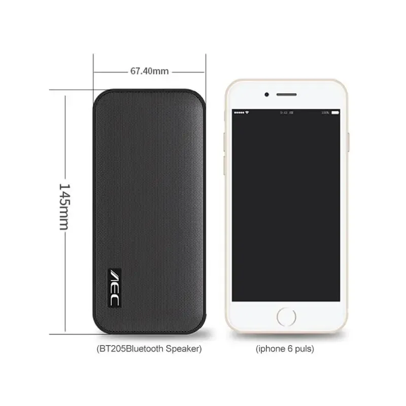 Bluetooth Speaker with Power Bank Function Outdoor Portable Slim Mini Deep Bass