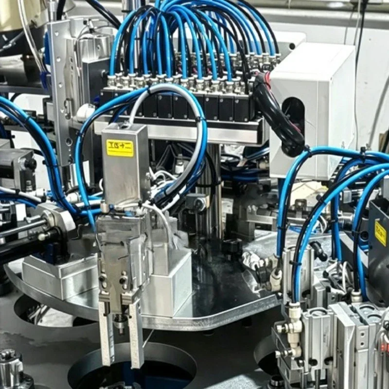Stainless steel spool automatic assembly machine, automatic spool assembly equipment