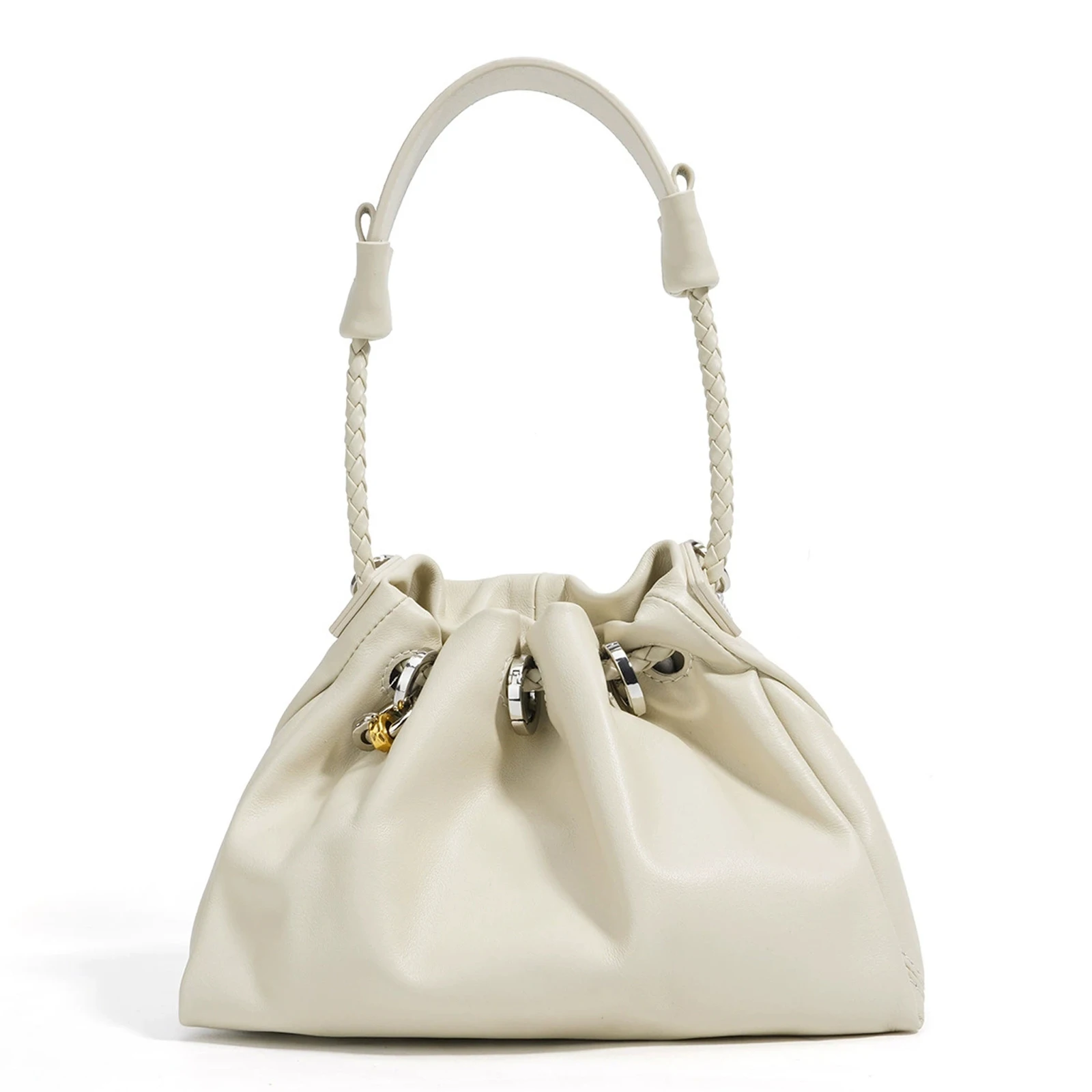 

2025 New Designer Cloud Bag Genuine Leather Shoulder Purse for Women Minimalist Work Tote & Crossbody Office Handbag