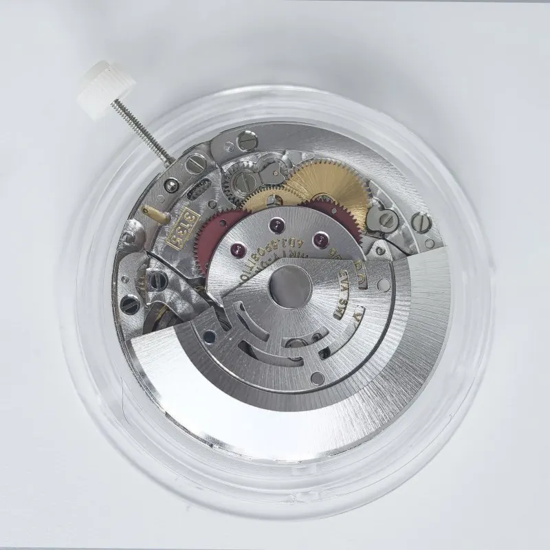 Dandong VS 3135 Automatic Mechanical Movement Blue Balance Wheel Watch Movement Fits for ROLEX 116610 Watch