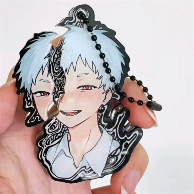 Anime Die Sommer Hikaru Died Kido Hikaru Cosplay Schlüsselbund Acryl Ornament Schlüssel Kette Figur Nette Schlüsselring Tasche Zubehör Prop – Detail 2