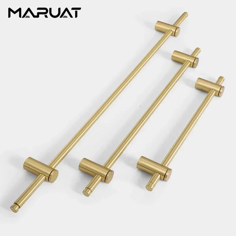 Adjustable Brass 1m Long Handles Cabinet Drawer Furniture Handle Cupboard Wardrobe Gold Change Knob Dressing Table Handle Nordic