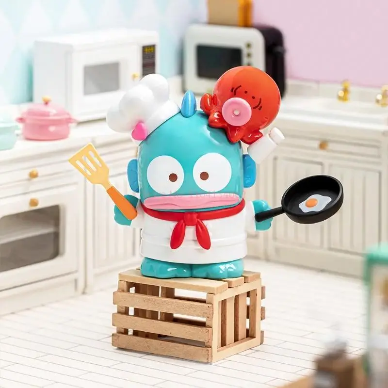 Stock genuino Toptoy Sanrio familia patinaje sobre ruedas serie de restaurante occidental hecho a mano Cool Lomi caja ciega regalo de Año Nuevo regalos juguete