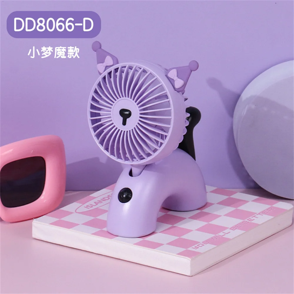 USB Desk Fan Summer Mini Adjustable Portable Electric Fan Rechargeable Outdoor Camping Fan Air Cooling Ventilator