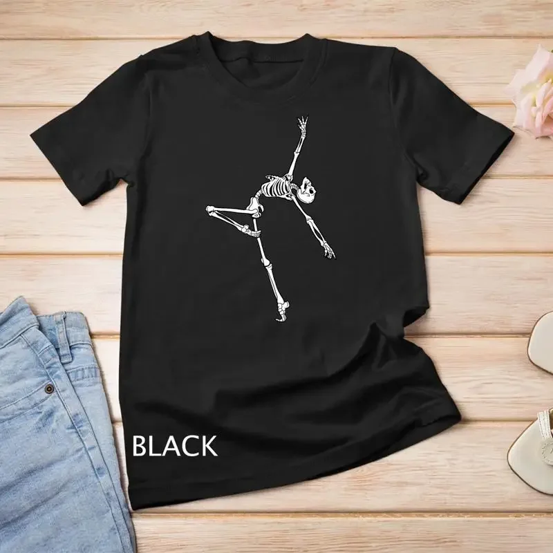 Ballet Dancing Skeletons Skeleton Dance Halloween Bones Premium Unisex T shirt