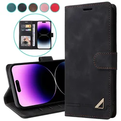 For Poco C40 Cases Leather Wallet Flip Phone Case For Xiaomi Poco C40 F4 X4 GT M4 Pro PocoF4 5G PocoC40 Card Slot Holder Cover