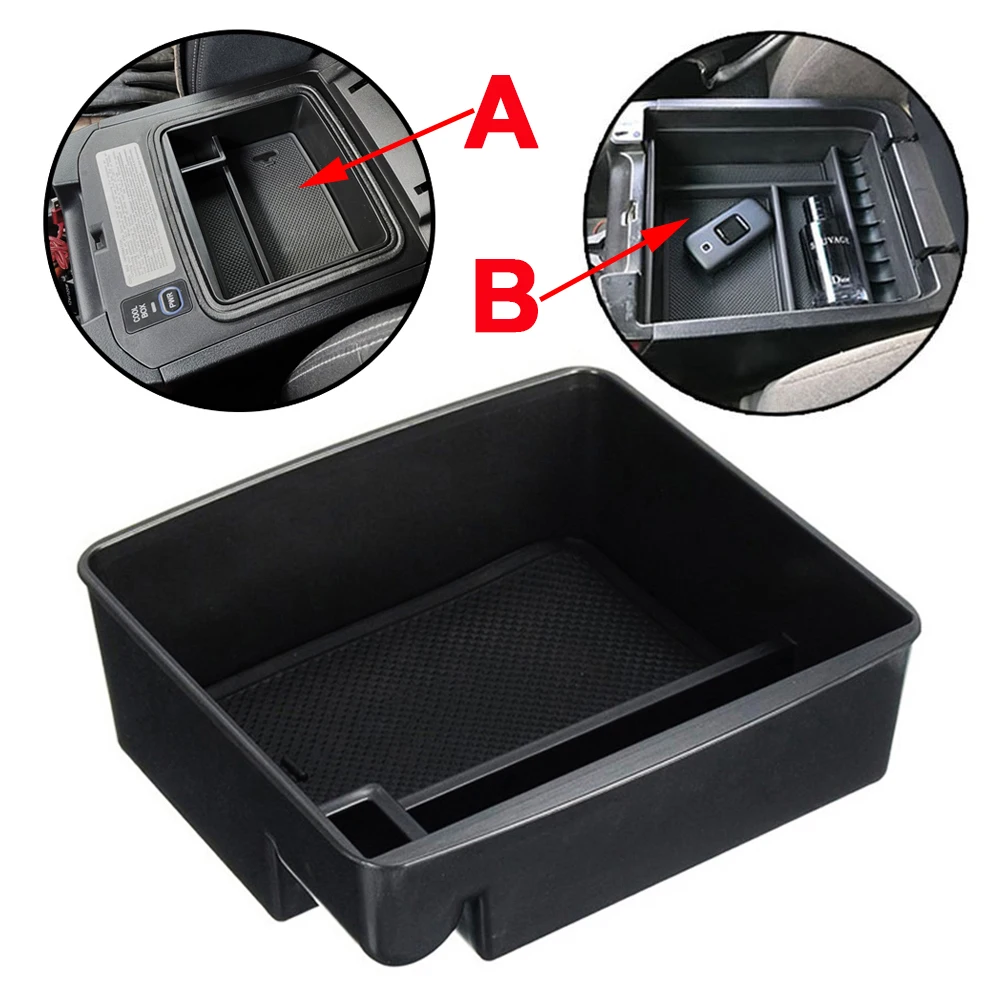 Car Armrest Storage Box Center Console Tray Pallet For Toyota Land Cruiser Prado J120 J150  GX470 2004-2019 2020 2021