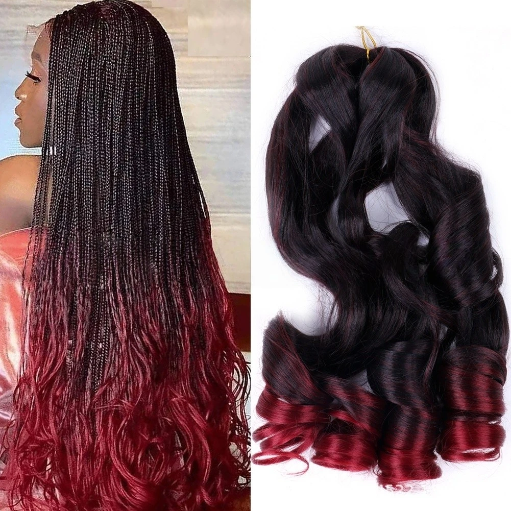 الاصطناعية ياكي فضفاض موجة الكروشيه تجديل الشعر 22 بوصة كروشيه اصطناعي الشعر أومبير تجديل الشعر الفرنسي تجعيد الشعر الاصطناعية