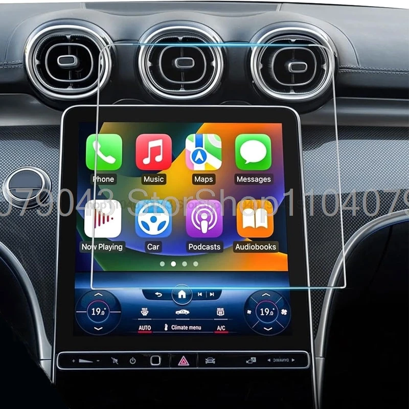 Tempered glass Screen protector film For Mercedes-Benz GLC X254  Classe C W206 2023 -2024 car LCD gps Navigation anti-scratch