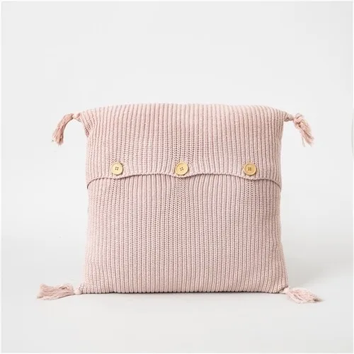 Chakra Fabio Decorative Pillow 45 X45 cm Pale Pink