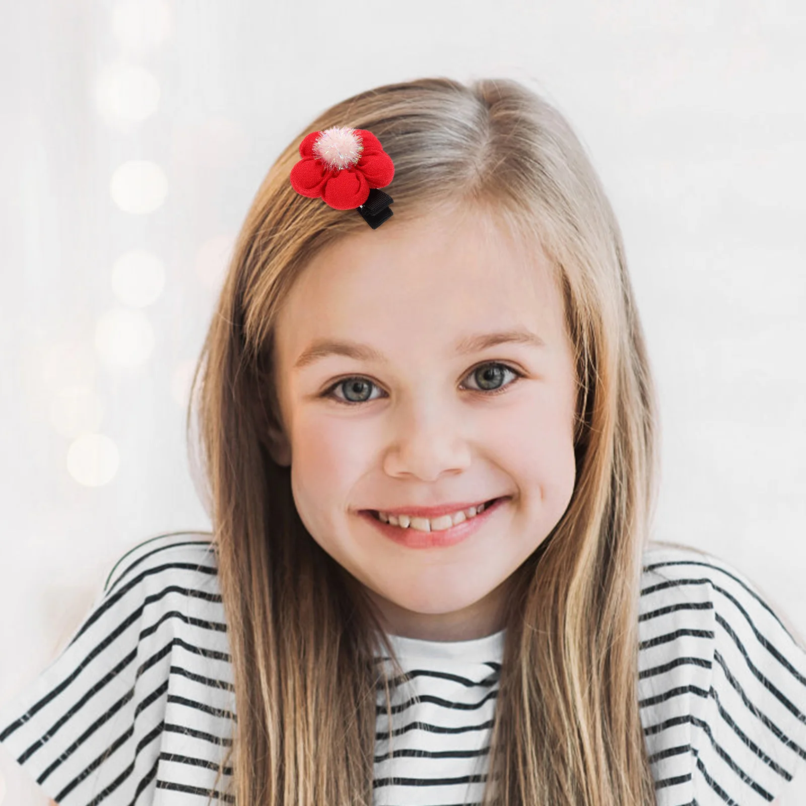 

10 шт. аксессуары для волос для девочек, заколка с цветочным бантом, детские заколки для девочек, украшения, мини-детские украшения