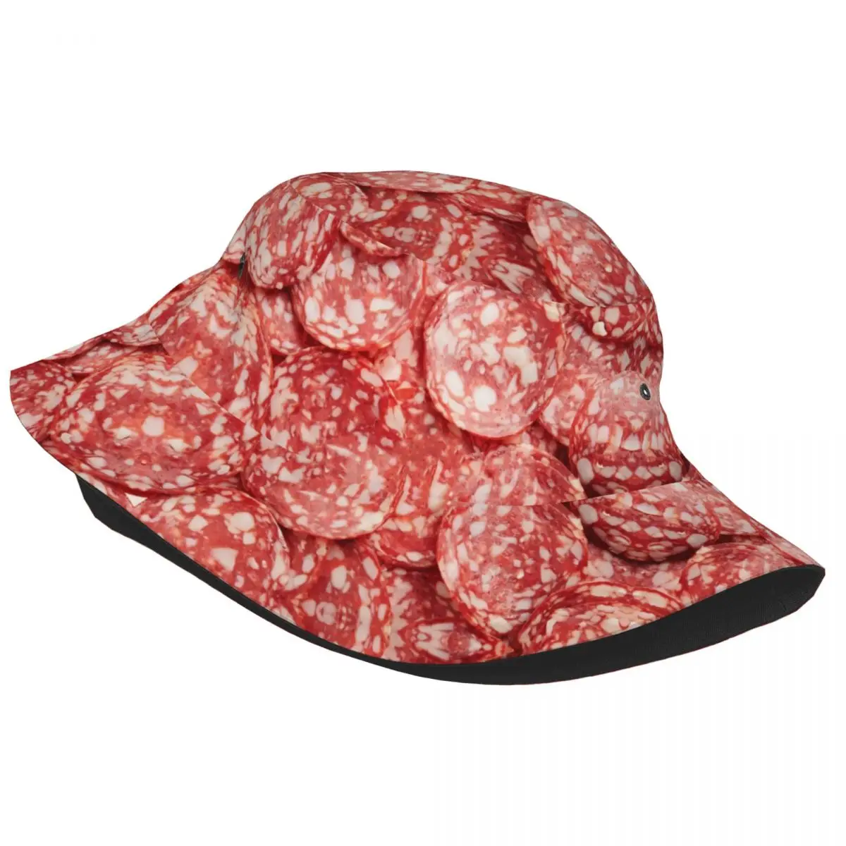 Sausage Slices Pattern Bucket Hats Men Women Unisex Trendy Summer Fisherman's Hat