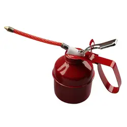 Auto Oil Spray Can Multipurpose Metal Oil Can With Flexible Hose Spout Automotive Oiler Pot For Motorcycles Applications