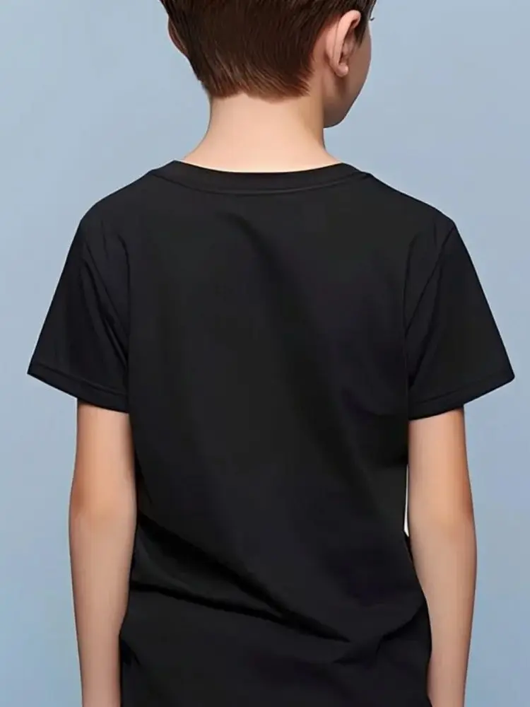 T-shirt a maniche corte morbida e traspirante casual stampata Milano italiana, maglia, maglia, maglietta moda estiva da uomo, regalo per tifosi