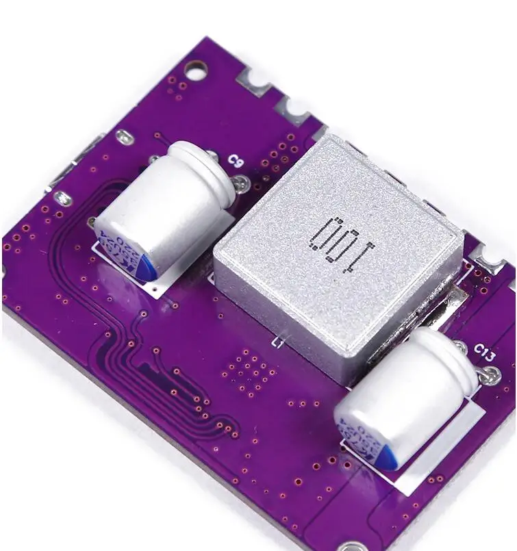 Módulo de carga rápida Pd bidireccional ip2368 100W Placa de módulo de tesoro de carga 4S