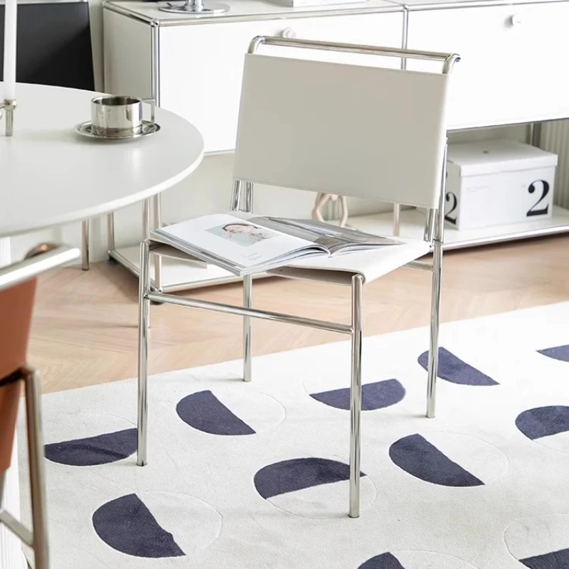 

Mid-Century Modern Dining Chair, Minimalist Solid Wood Backrest Chair，Wide Padded Seat Side Chair for Restaurant Home Decor