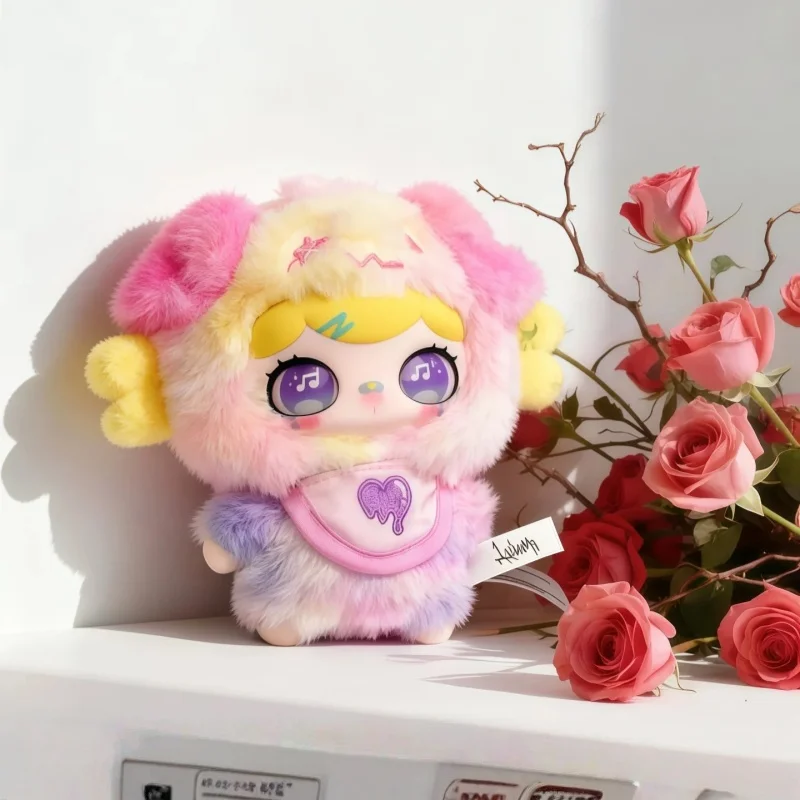 

Подлинная подлинная фигурка Lulumi, ограниченная серия, куклы Kawaii, сенсорные светящиеся звезды, мерцающий рюкзак, украшение, орнамент, игрушки