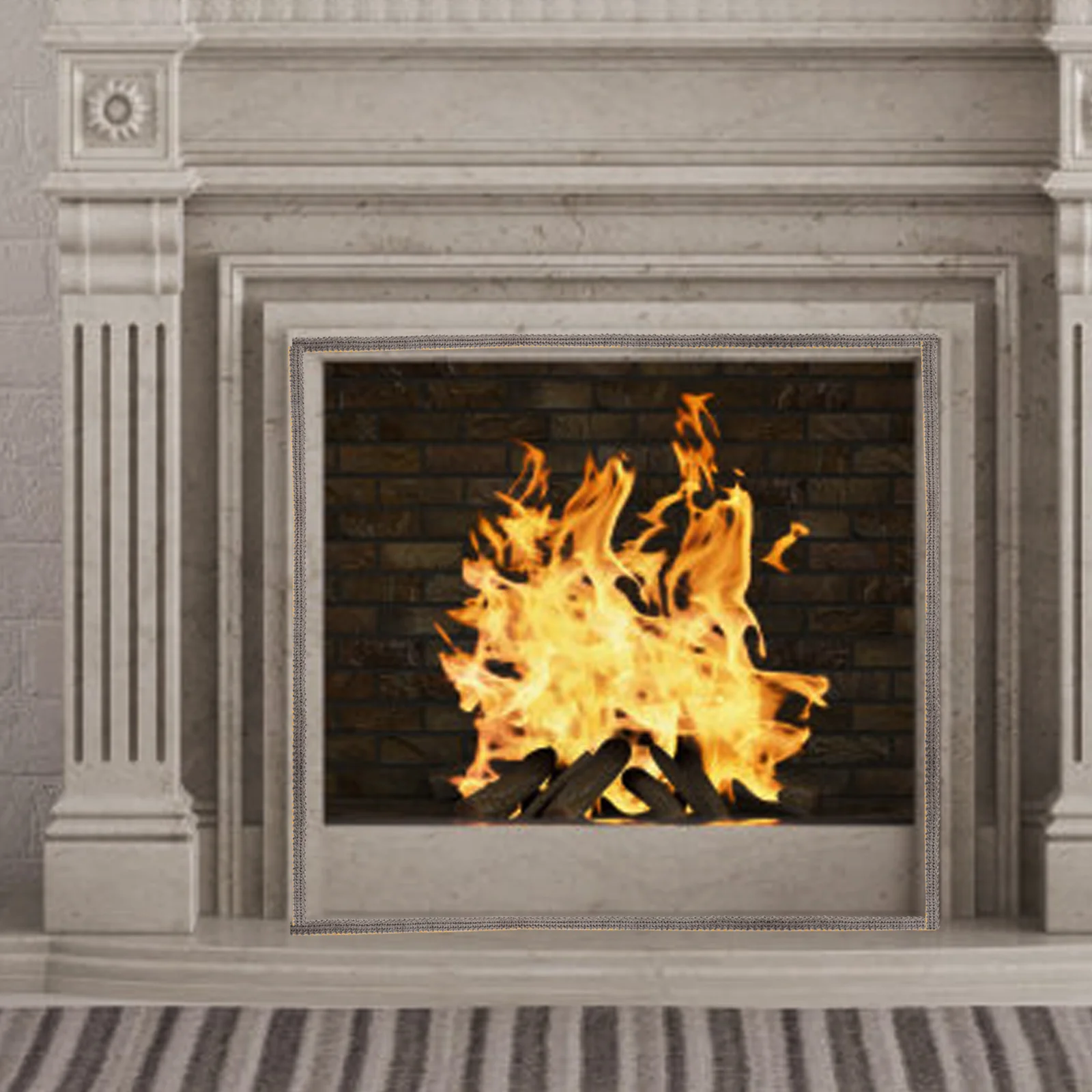 Fireplace Gasket Tape Wood Stove Insert Rope Seal Door Plug-in Glass Fiber Replacement Parts