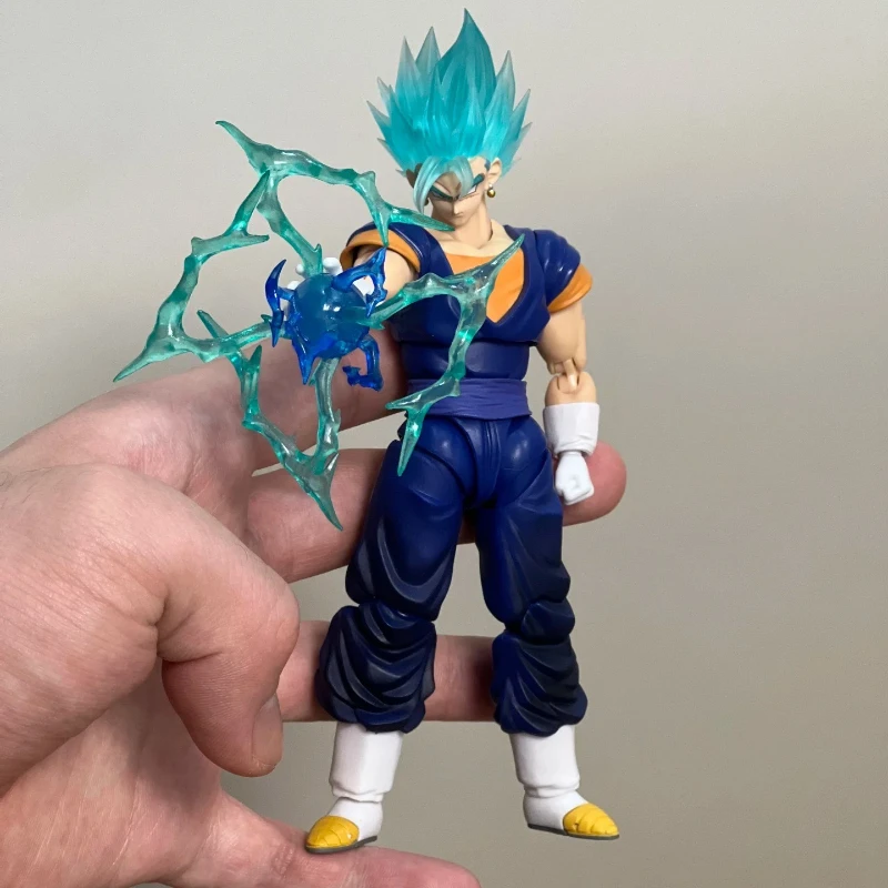 En Stock OC juguetes SHF Super Saiyan Dios Vegetto Vegito Dragon Ball Z Anime figuras de acción modelos juguetes regalos de cumpleaños