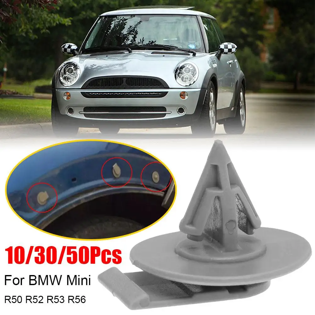 

30Pcs For BMW Mini Cooper S One R50 R53 R56 R58 The Lower Beam Door Panel Fixing Clip 07132757821 07131480418 S3V0