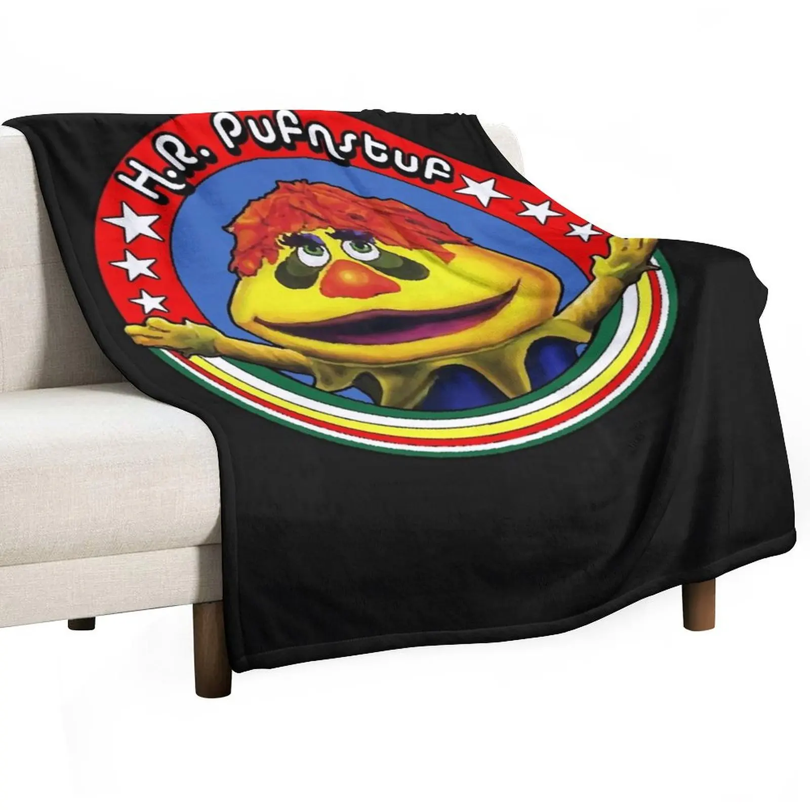 H.R. Pufnstuf Essential T-Shirt Throw Blanket Stuffeds blankets and throws Blankets