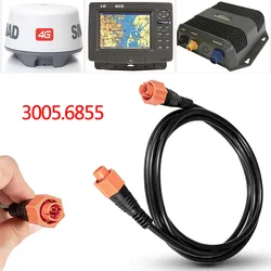 0127-51 Boat Ethernet Crossover Cable 6ft(1.8m) ETHEXT-6YL 5-Pin 3005.6855 Network Cable Fit for Most Lowrance Devices