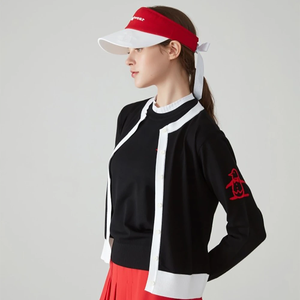 MUNSINGWEAR Luxury Women New Fall Sports Pullovers Feel The Brand Design Golf Wear Fashion Taste Knitted Sweaters