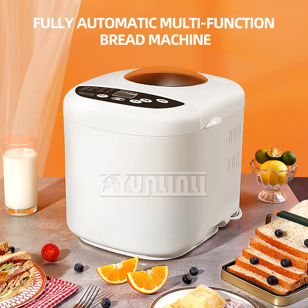 Automatic Multifunction Bread Maker Household Intelligent  Dough Mixer Kitchen Cooking Appliances