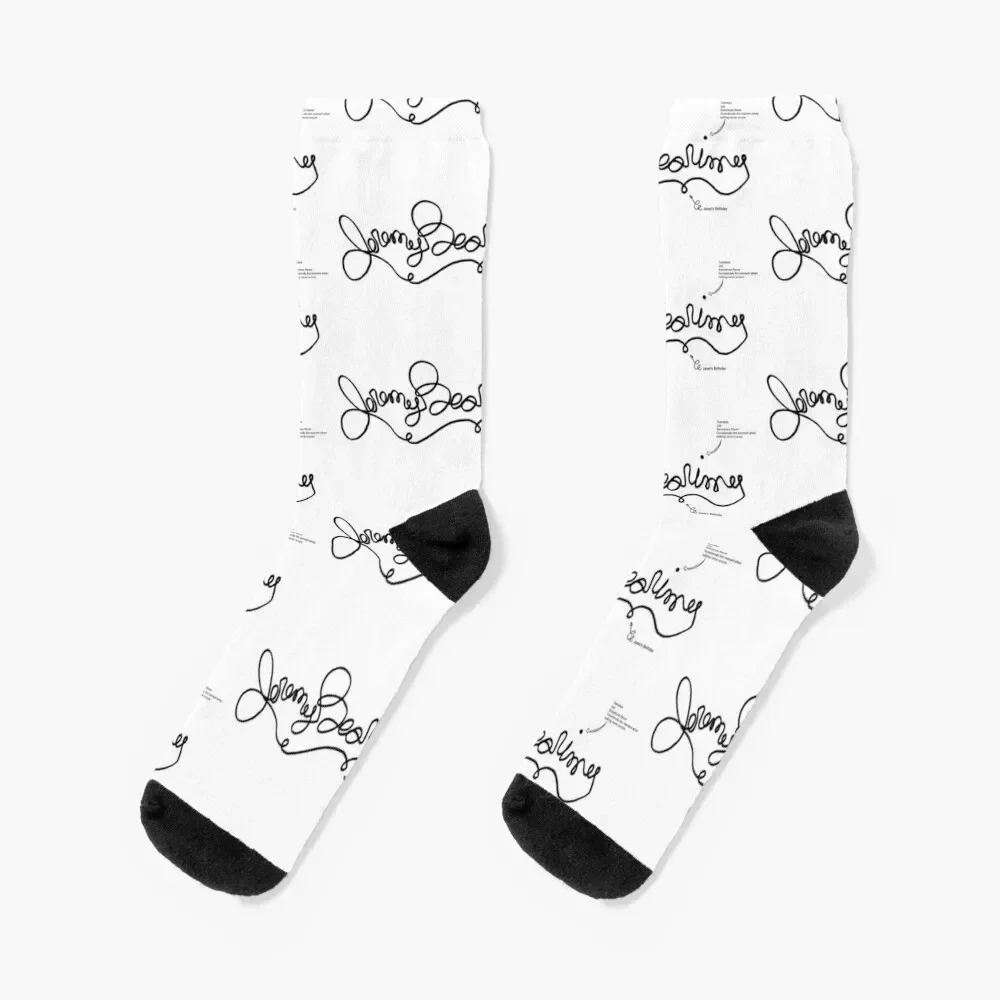 Jeremy Bearimy Socks basketball Stockings compression Socks Men Women's