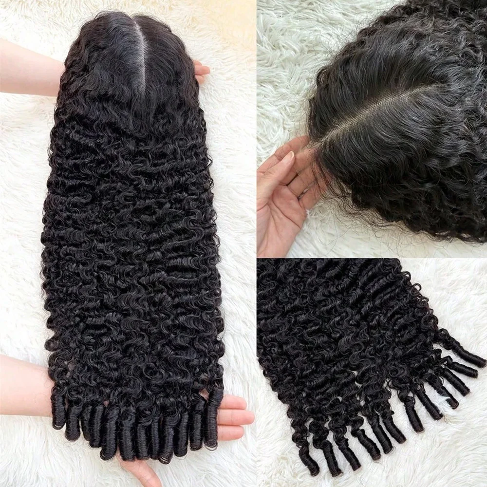 باروكات مجعدة شعر بشري للنساء 250 كثافة 13x4 مجعد HD الدانتيل الجبهة الباروكات شعر الإنسان مع نهاية دوامة موجة المياه الدانتيل شعر مستعار أمامي