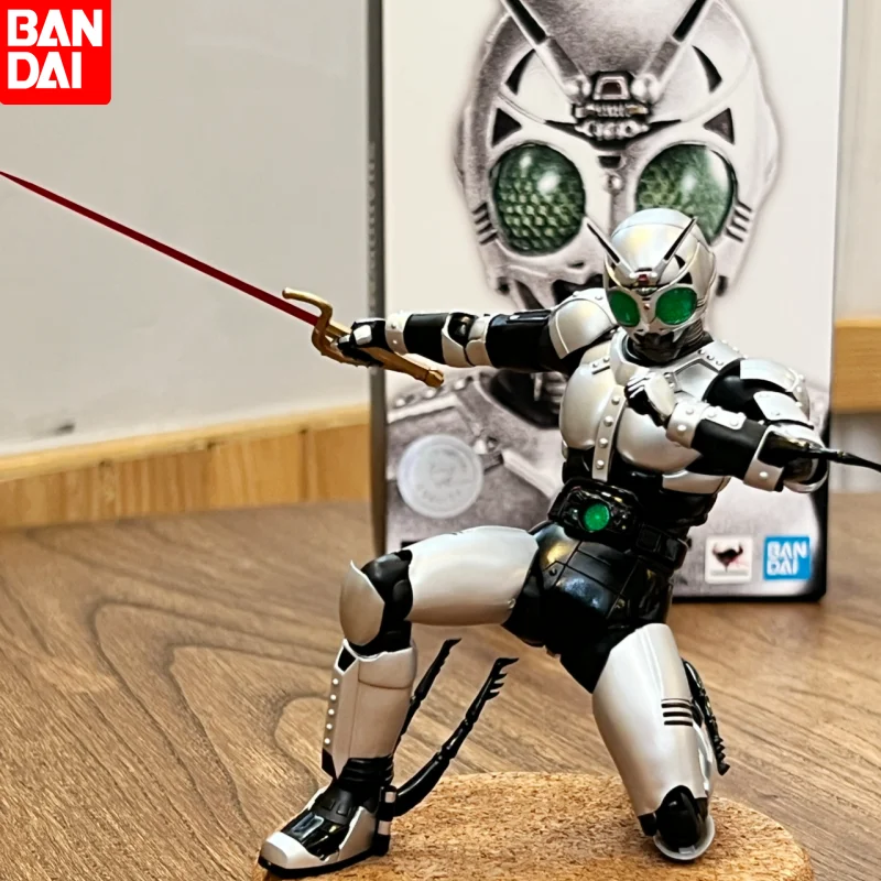 In Stock 100% Original Bandai S.h.figuarts Shf Moon Masked Rider Black Rx Animation Character Model Action Toy Christmas Gift