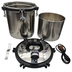 Portable Stainless Steel Autoclaves 18/24L Laboratory Dental Autoclave Electric Heating Medical Dental Autoclave Machine