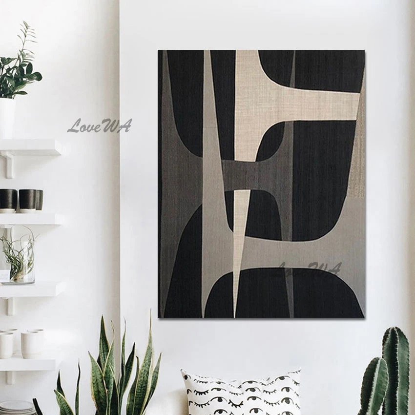 

Wholesale No Framed Modern Acrylic Painting Handmade Wall Art Canvas Large Size Kids Room Decoration Abstract Picture Artwork