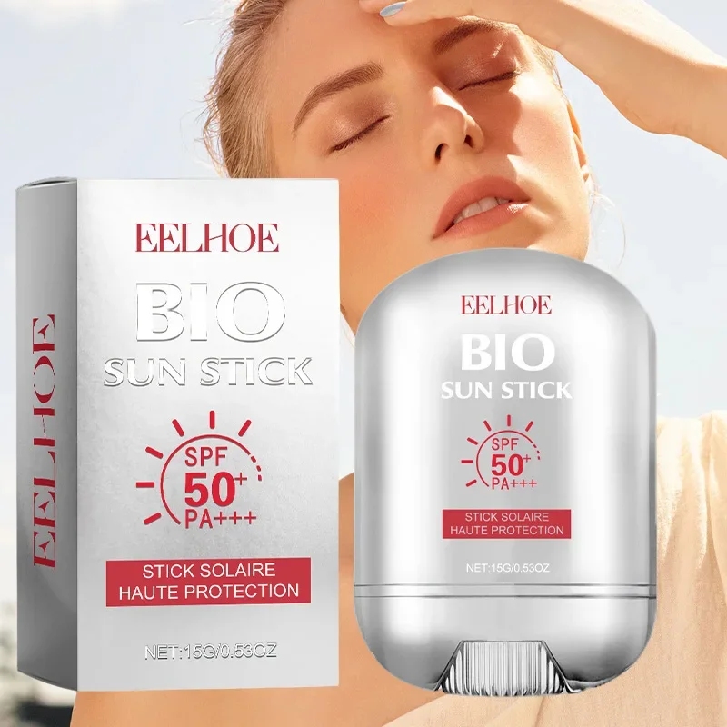 SPF50+ Sun Protection Stick Waterproof Sweatproof  Cream Oil Control Anti Oxidant Sun Block Isolation Cream for Daily Life