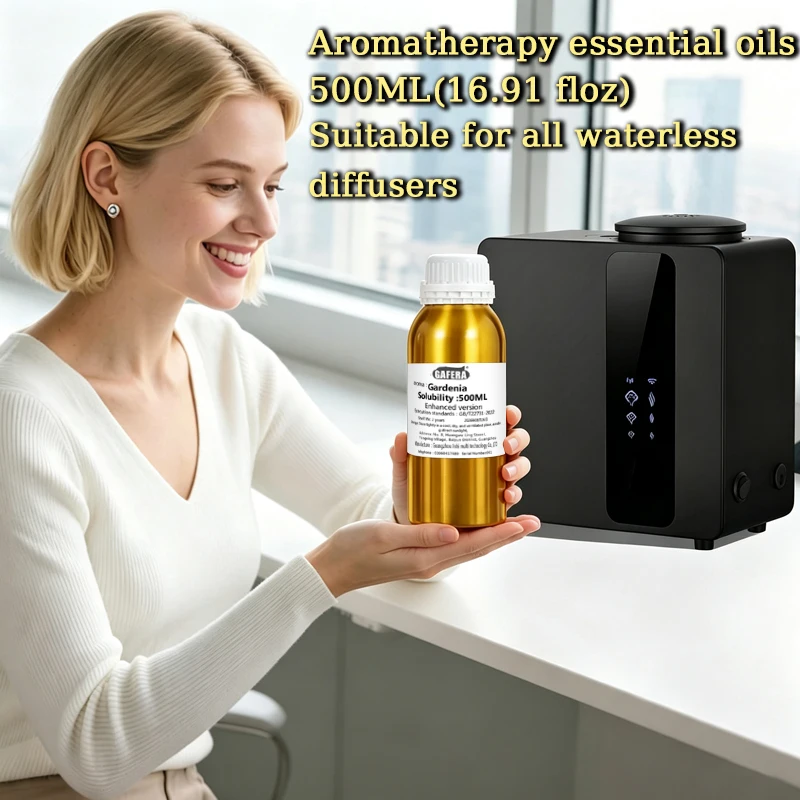 500ml Hotel Oil-Soluble Essential Oil, Suitable for Waterless Aroma Diffuser, Home Hotel Office Club - Sheraton, Gardenia flower