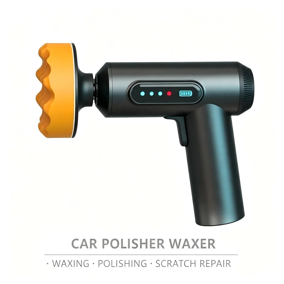 Car Polishing Sanding Machine Wireless Car Paint Scratch Repair Windscreen Glass Oil Film Remove Machine Leather Care
