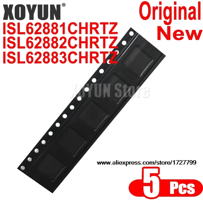 (5piece)100%New ISL62881CHRTZ ISL62882CHRTZ ISL62883CHRTZ 62881CHRTZ ISL62882C 62883CHRTZ QFN