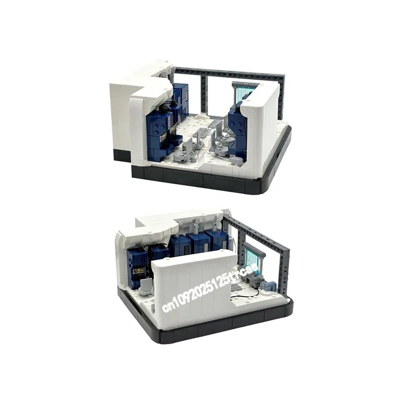 New 1433Pcs Famous Star Battle Movie Moc Echo Base Command Center Model  Custom Puzzles Diy Creative Ideas Toys Birthday Gifts