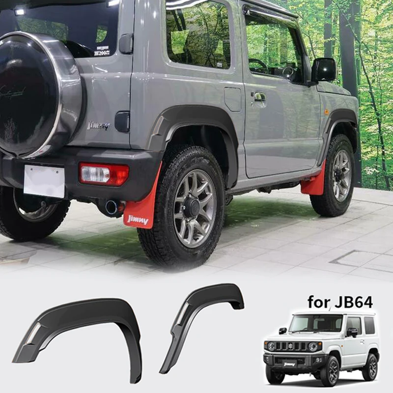

NEW Jimny JB64 ACCESSORIES Car Wheel Eyebrow Fender Flare for Suzuki Jimny JB64W JB64