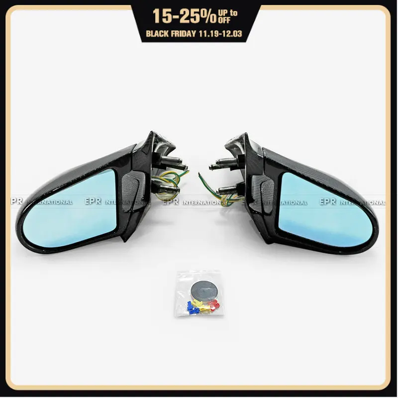 

CF для Mazda RX7 FD3S углеродное волокно Ganador Style Body Kit комплект для ремонта зеркала заднего вида (транспортное средство с левым рулем)