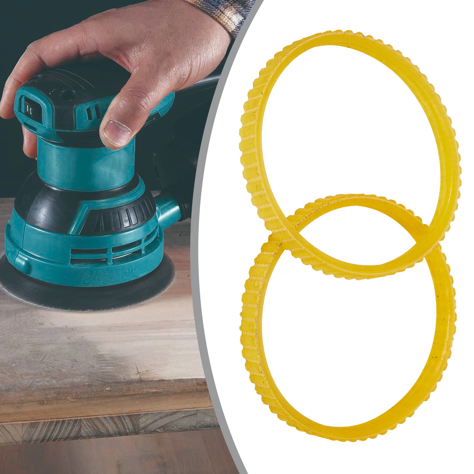 

Drive Belt Oil Ring Seal 2pcs/set For 9045 Sander Outer Girth 250mm Power Tools Random Color Workshop Equipment