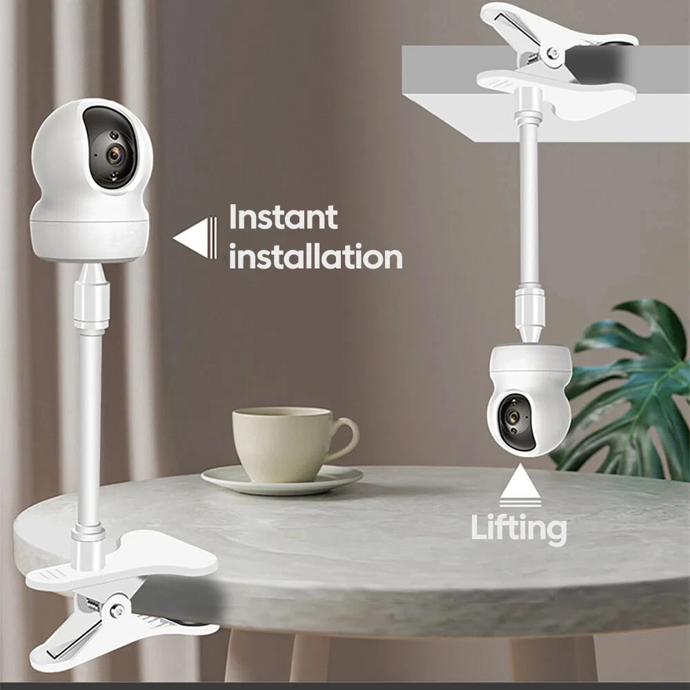 Home Intelligent Monitoring Camera Bracket Clip Style Non Perforated for Secure Installation