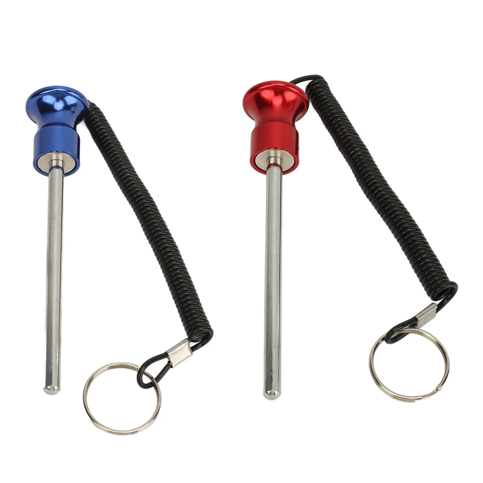 Picture 3: Weight  Locking Pin Gym Weight  Pin Pull Rope Design Easy To Use 8x125mm Magnetic for Strength Training Accessories