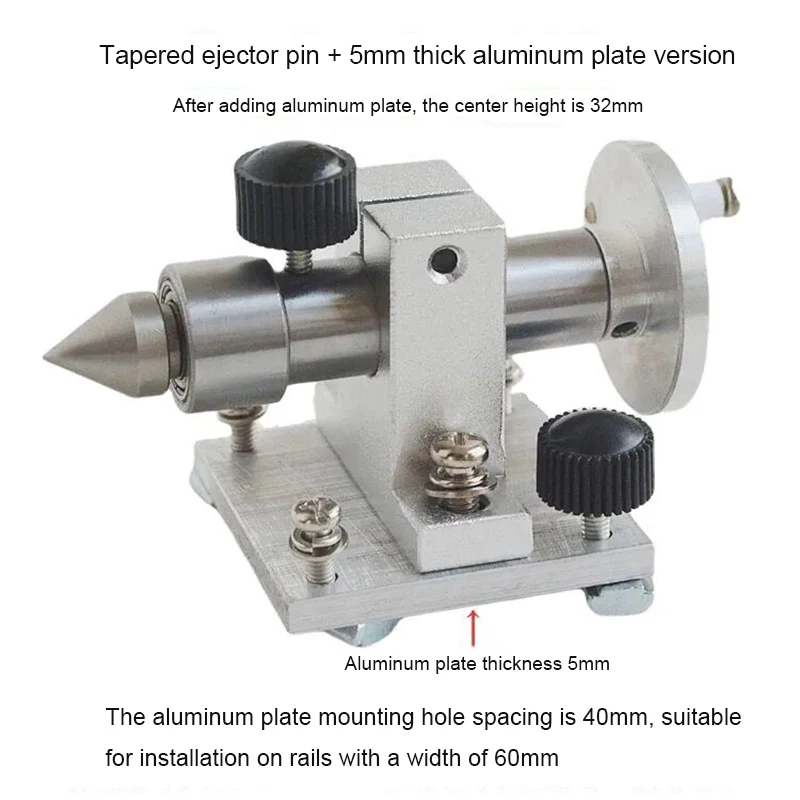 Adjustable Double Bearing Live Centre Metal Revolving