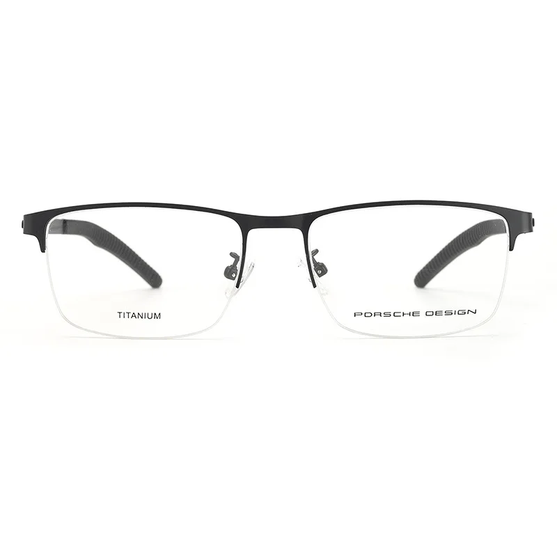 Business Men's Ultra-light Box Myopia Glasses Titanium Frame Reading Glasses Anti-radiation Relieve Fatigue Discoloration.