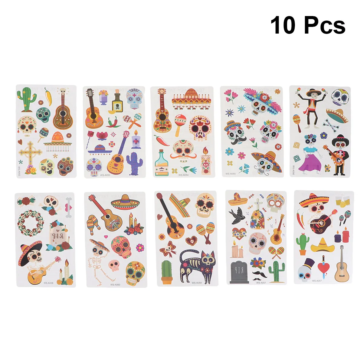 10-pecas-de-tatuagens-temporarias-adesivos-fofos-de-desenhos-animados-descartaveis-seguros-para-festas-arte-corporal-infantil-decoracao-de-halloween-pintura-corporal